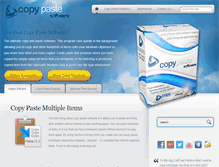 Tablet Screenshot of copypastesoftware.net
